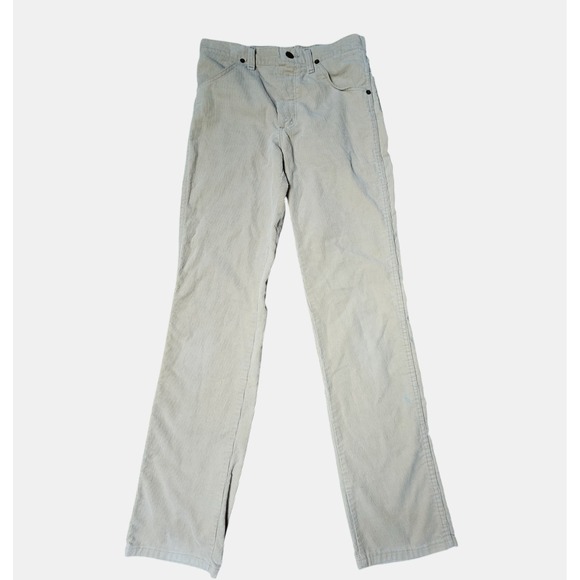 Vintage‎ 80s Wrangler Straight Leg Corduroy Pants Beige Womens 28x32 280 SNTR - Picture 1 of 10